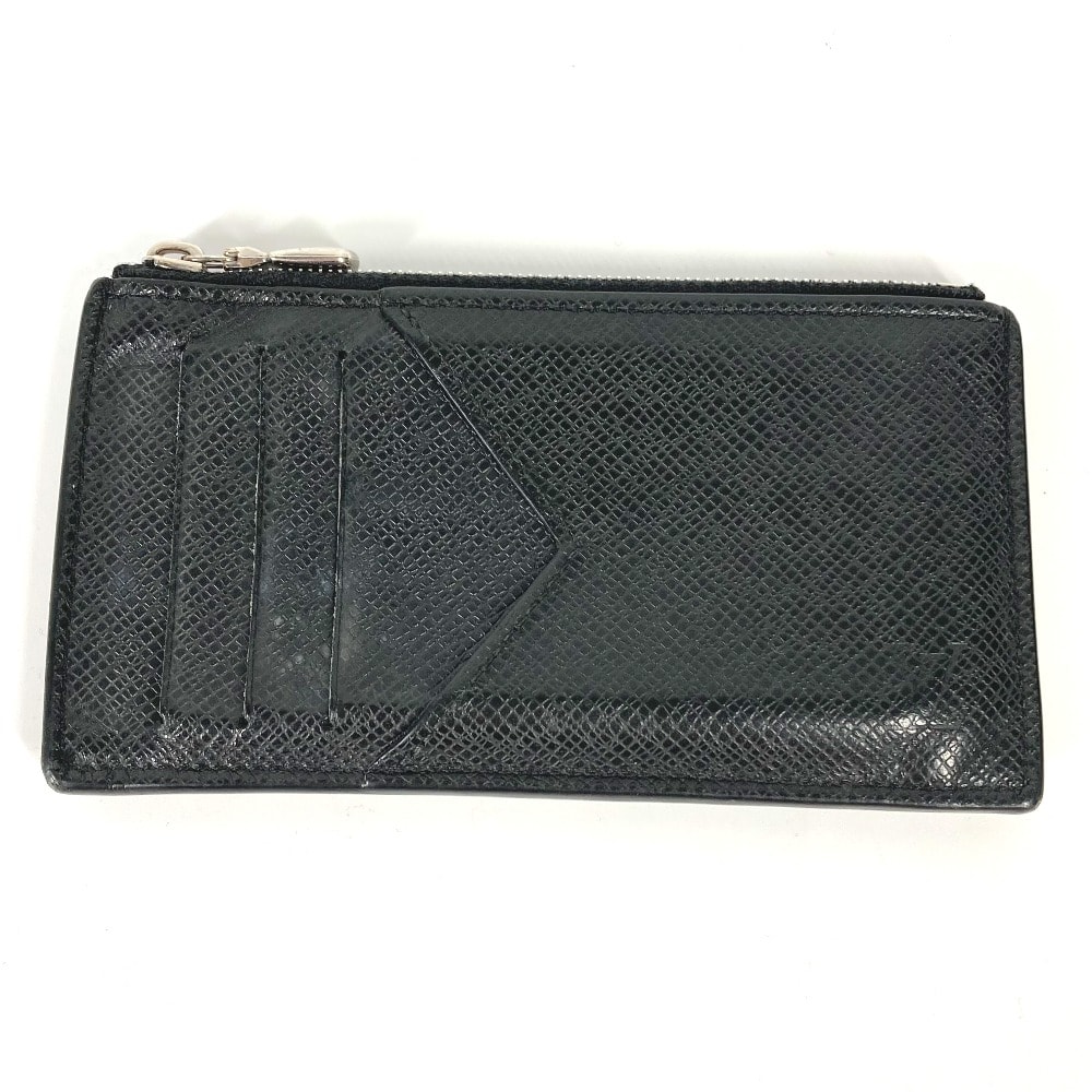 ルイヴィトン LOUIS VUITTON コインカードホルダー M62914 タイガ フラグメントケース 小銭入れ 財布 コインケース タイガレザー ブラック