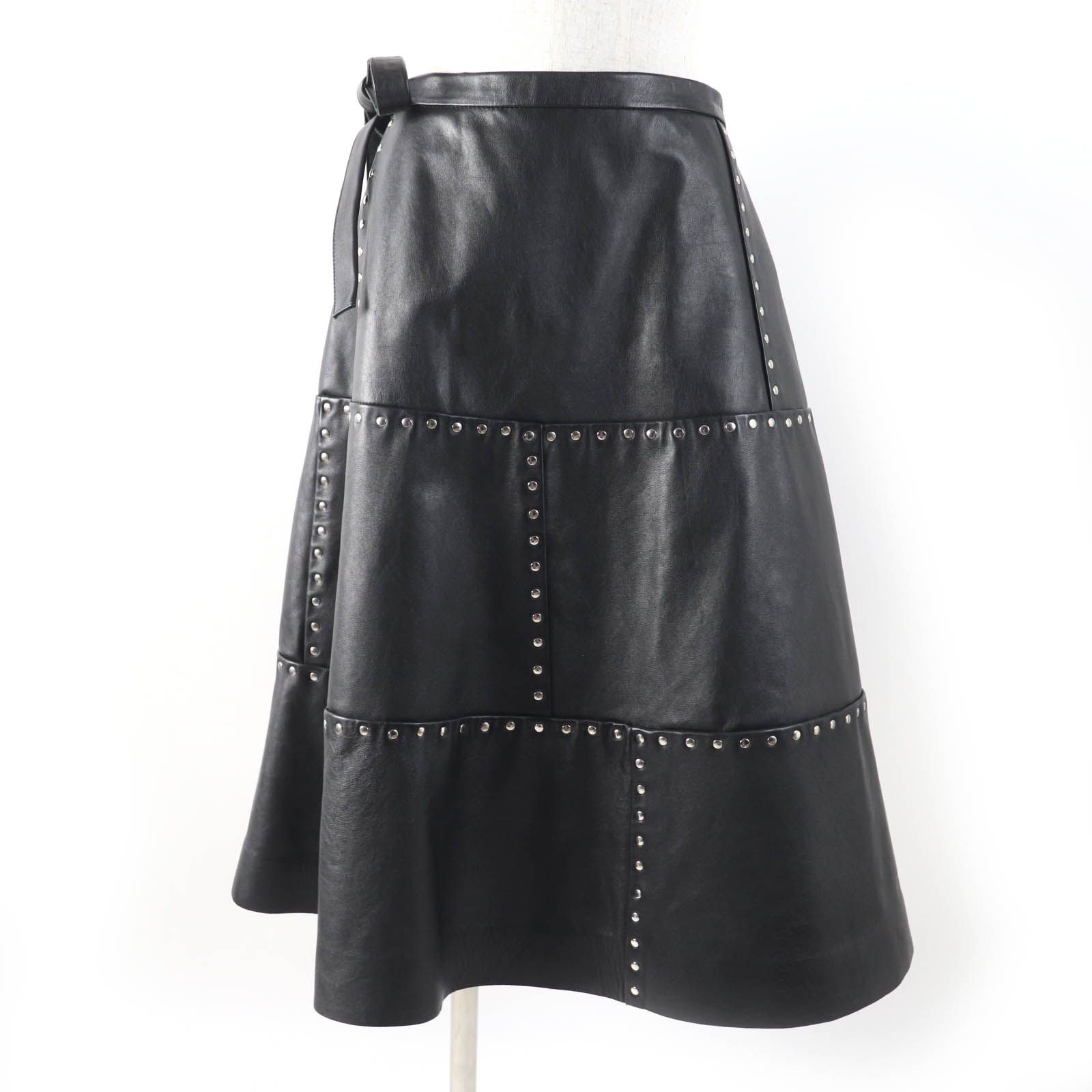バレンシアガ ブラック砂時計ミディスカート Balenciaga Women's | DSMNY E-SHOP
