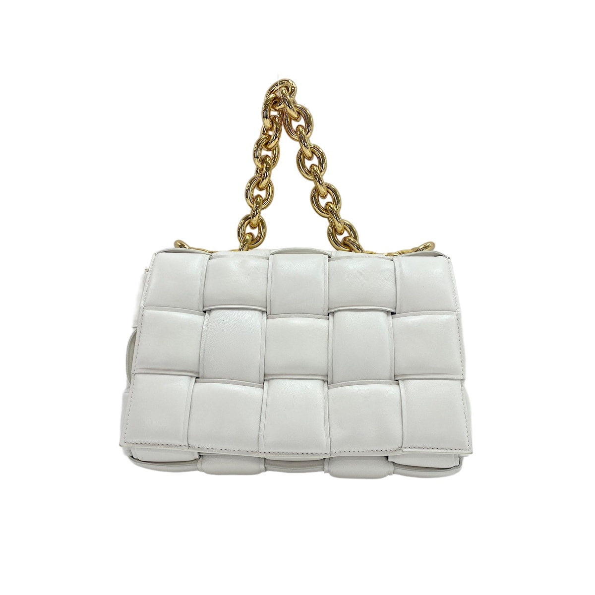 ボッテガヴェネタ BOTTEGAVENETA レザー 2WAYカセット ハンドバッグ【中古】