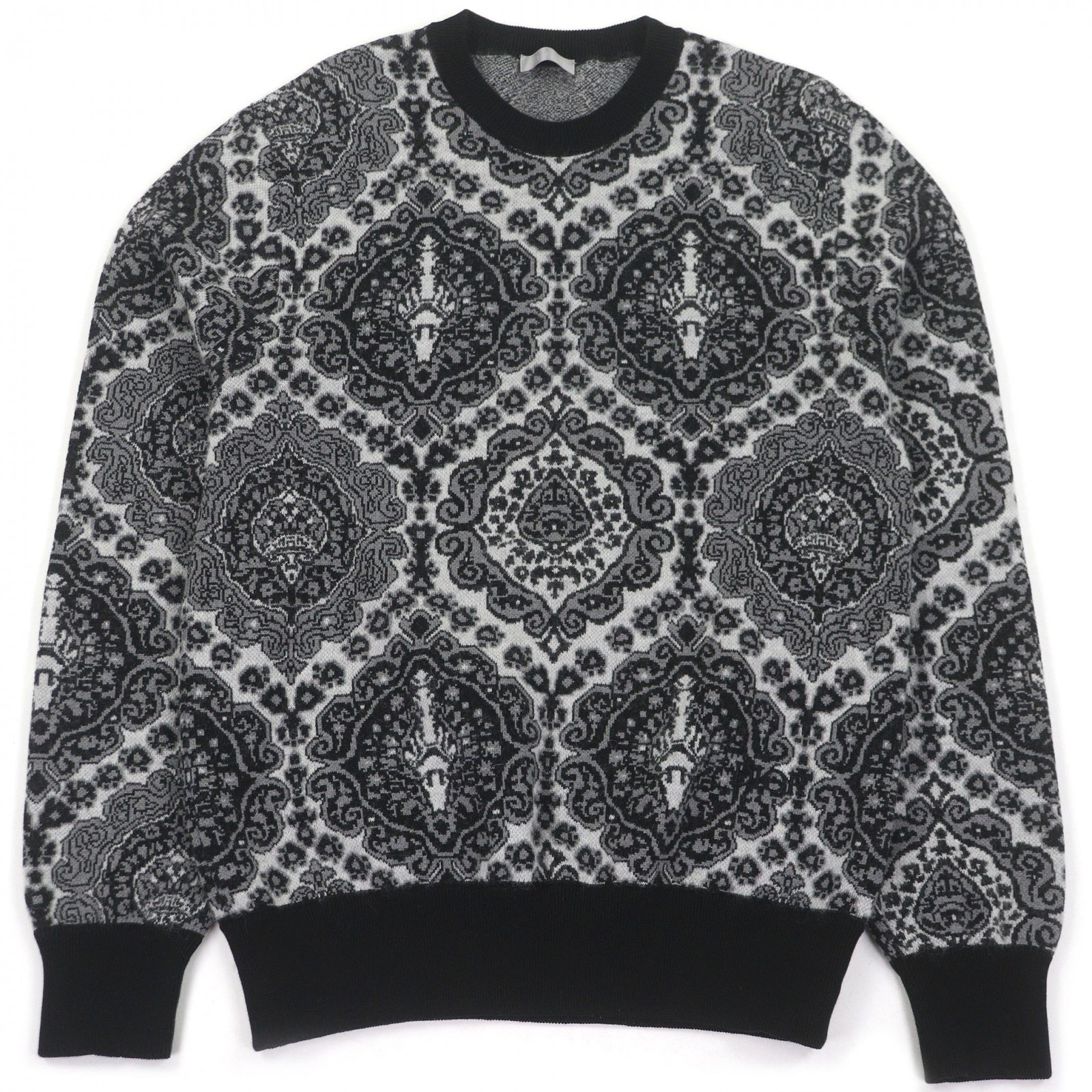 極美品 ディオール オム セーター ブラック S 213M634AT423