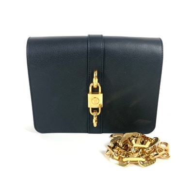 ルイヴィトン LOUIS VUITTON ランデヴー M57743 カバン 2WAYバッグ クラッチバッグ 肩掛け ショルダーバッグ レザー ノワール ブラック 美品