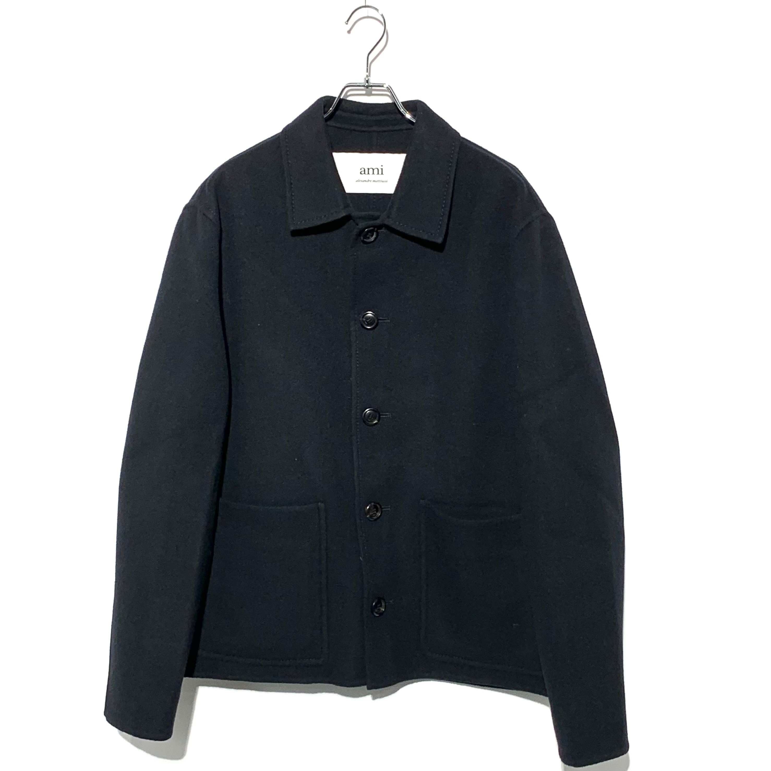 AMI PARIS Double Face Wool Cashmere Jacket