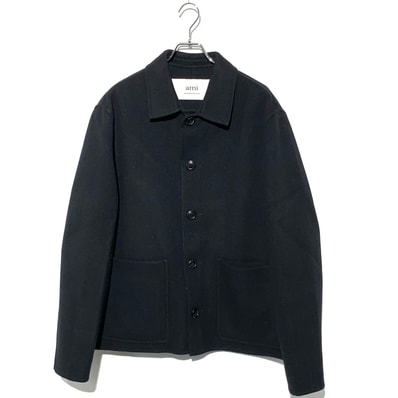 AMI PARIS Double Face Wool Cashmere Jacket