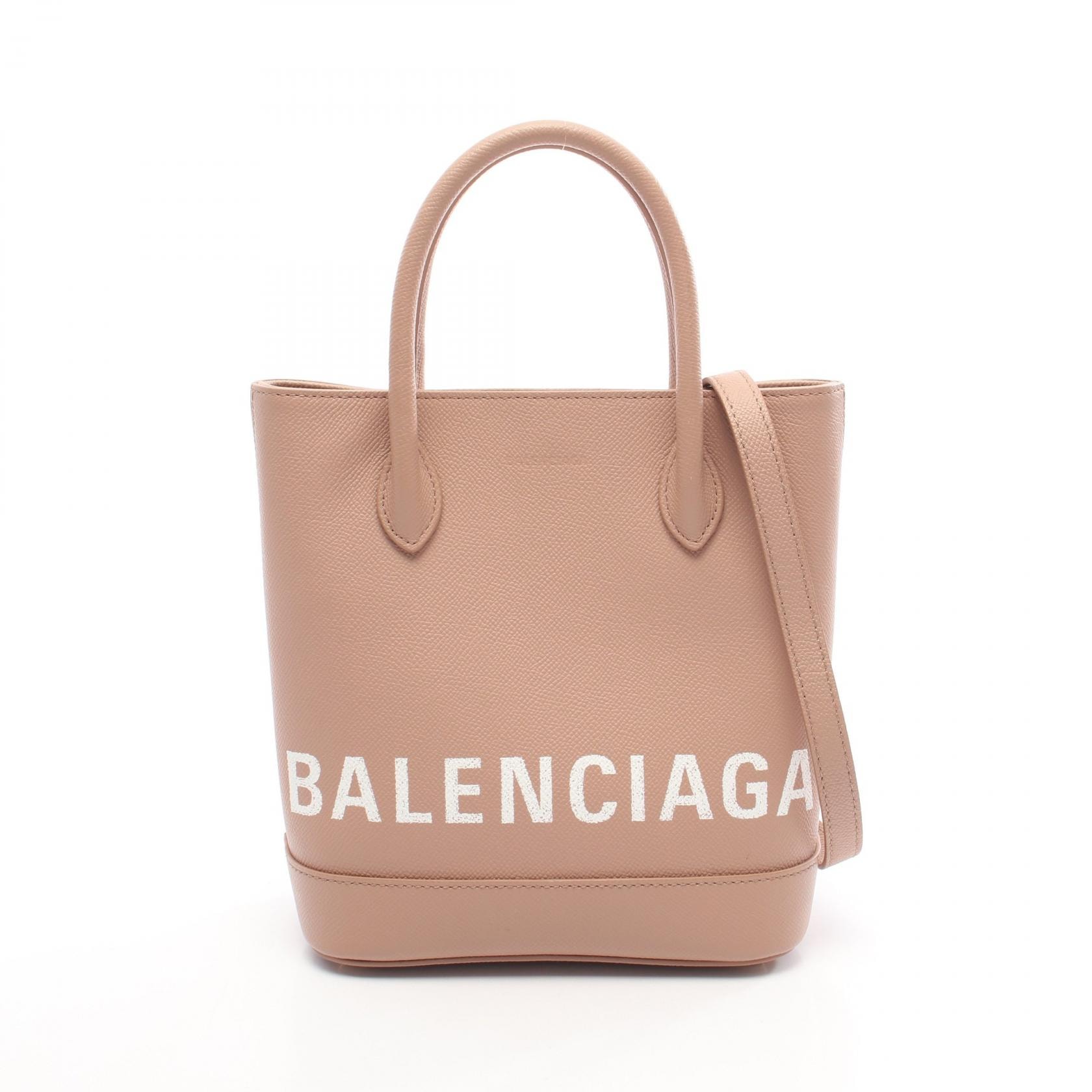 バレンシアガ BALENCIAGA ヴィルXXS ハンドバッグ バッグ レザー レディース ピンク系 569856 【中古】