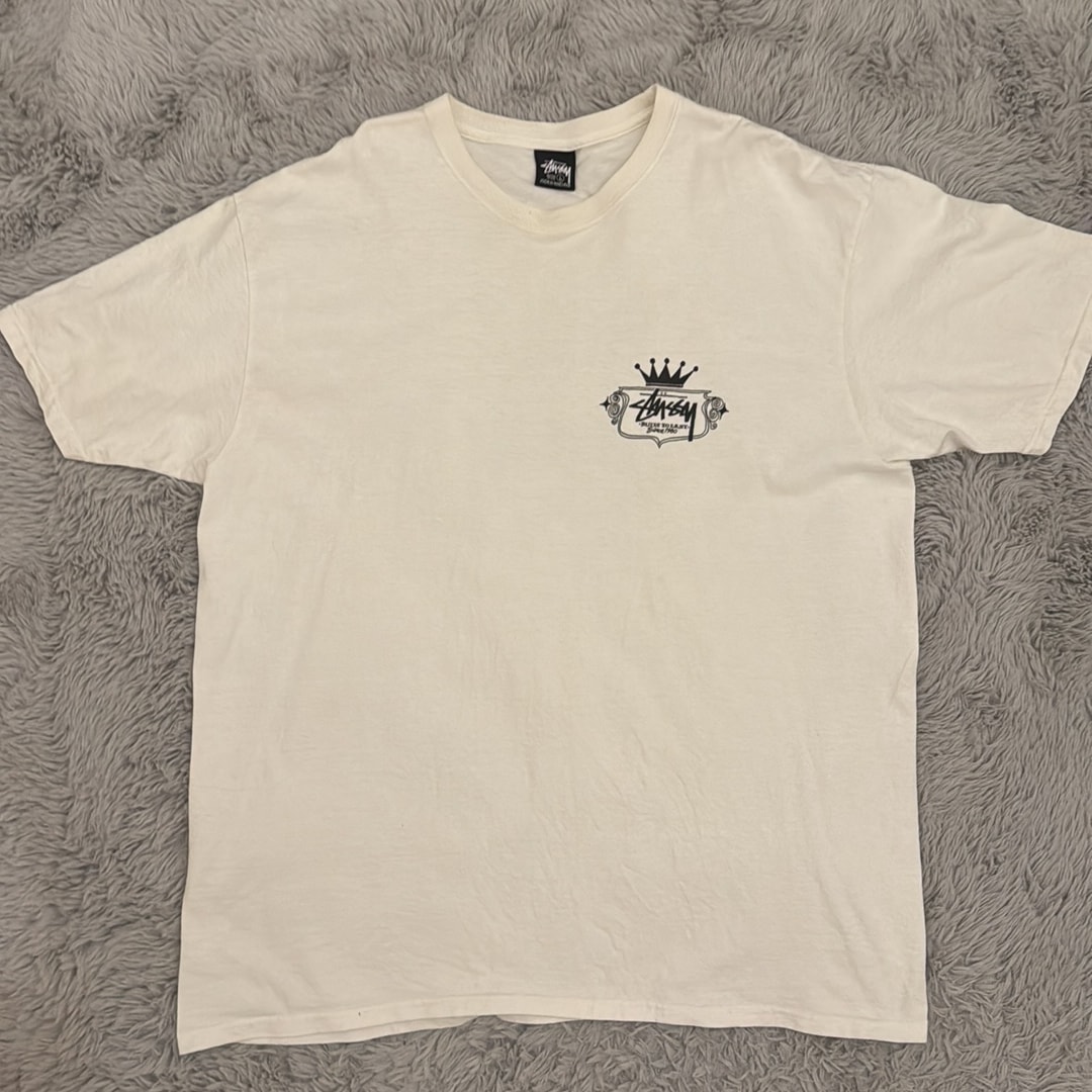 Stussy Built To Last Pig. Dyed Tee "Natural"