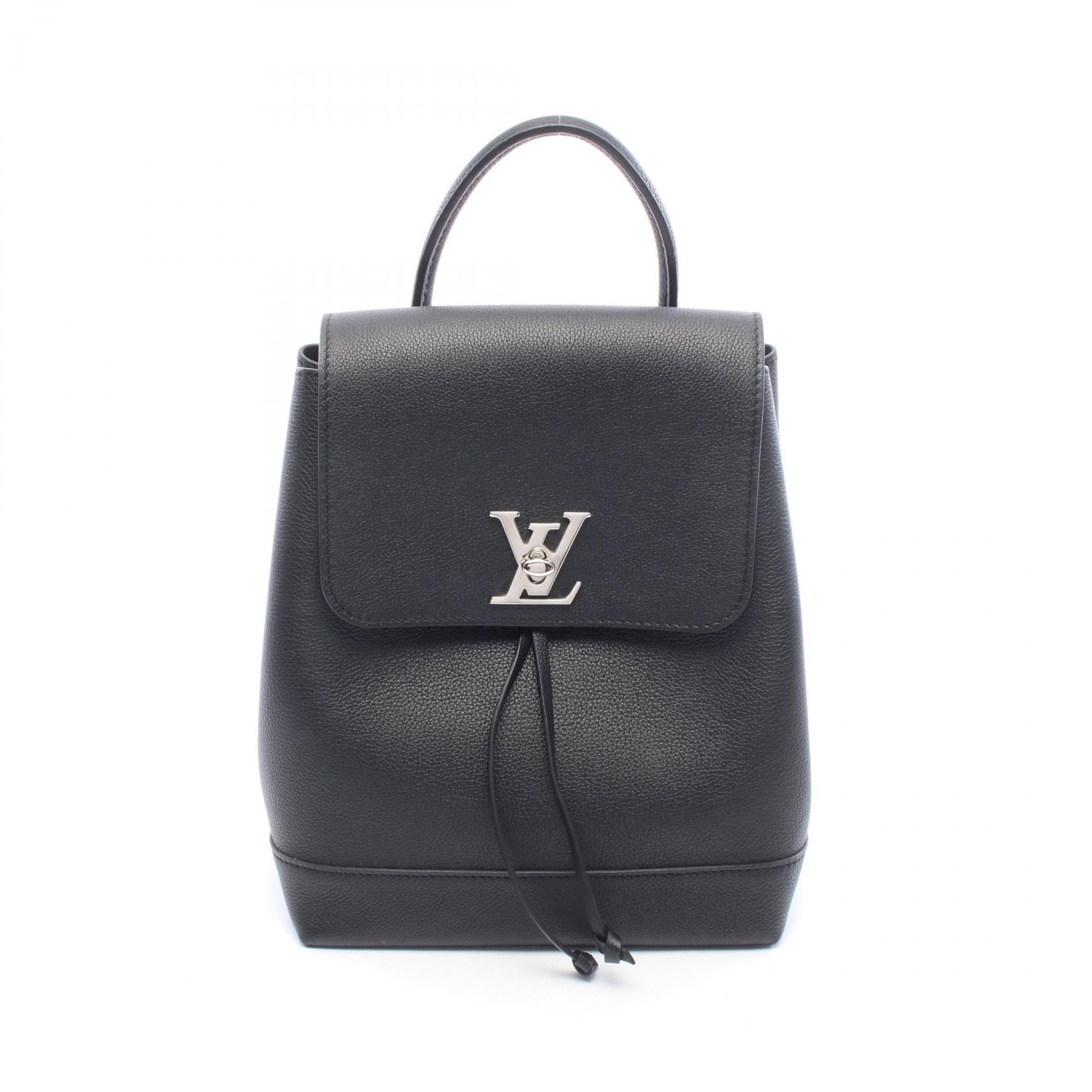 ルイ・ヴィトン LOUIS VUITTON ロックミー バックパック リュックサック バックパック バッグ レザー トリヨンレザー トリヨンレザー ノワール レディース ブラック系 M41815 【中古】