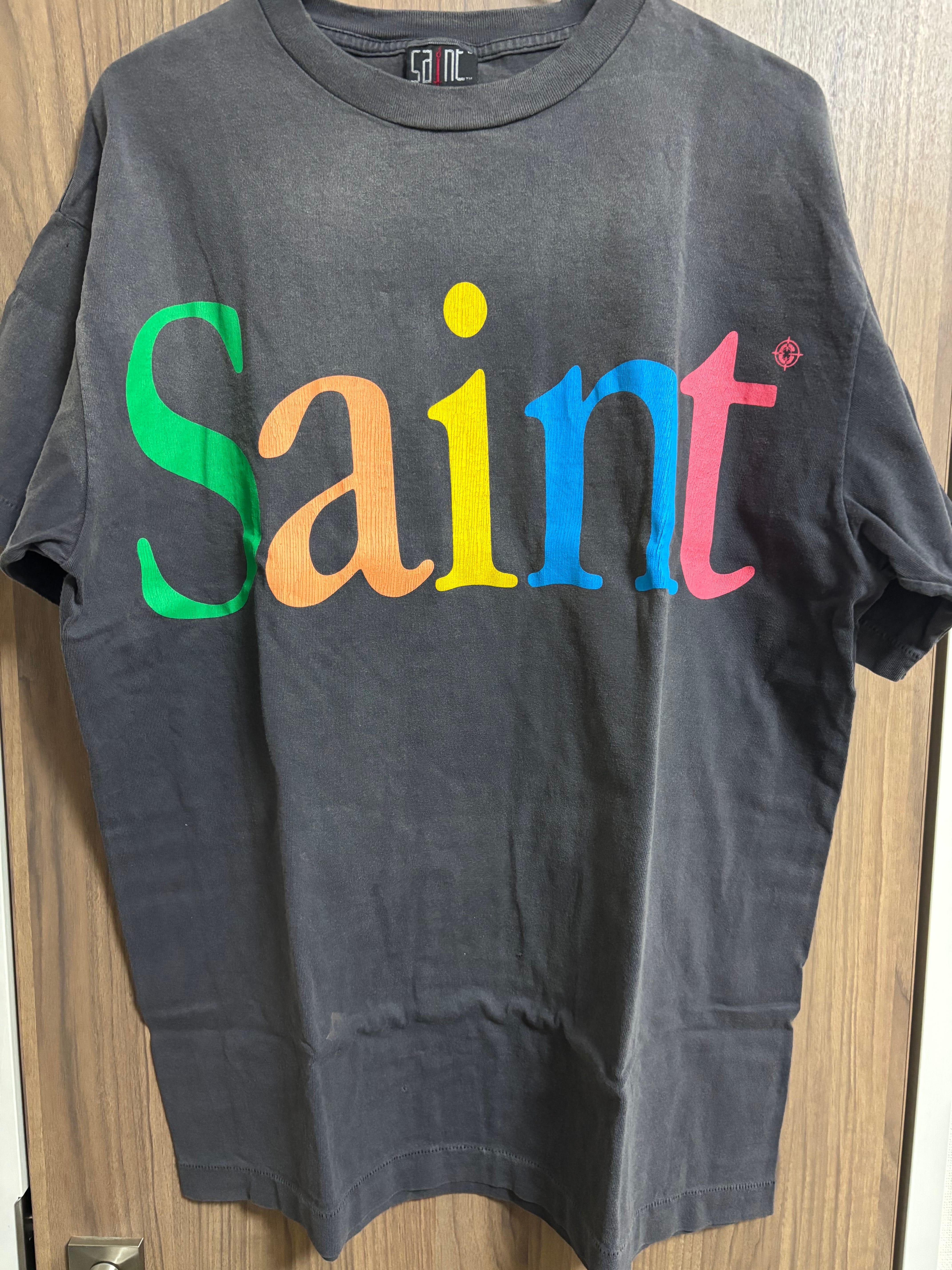 SAINT Mxxxxxx 24SS Coloful Saint SS Tee "Black"