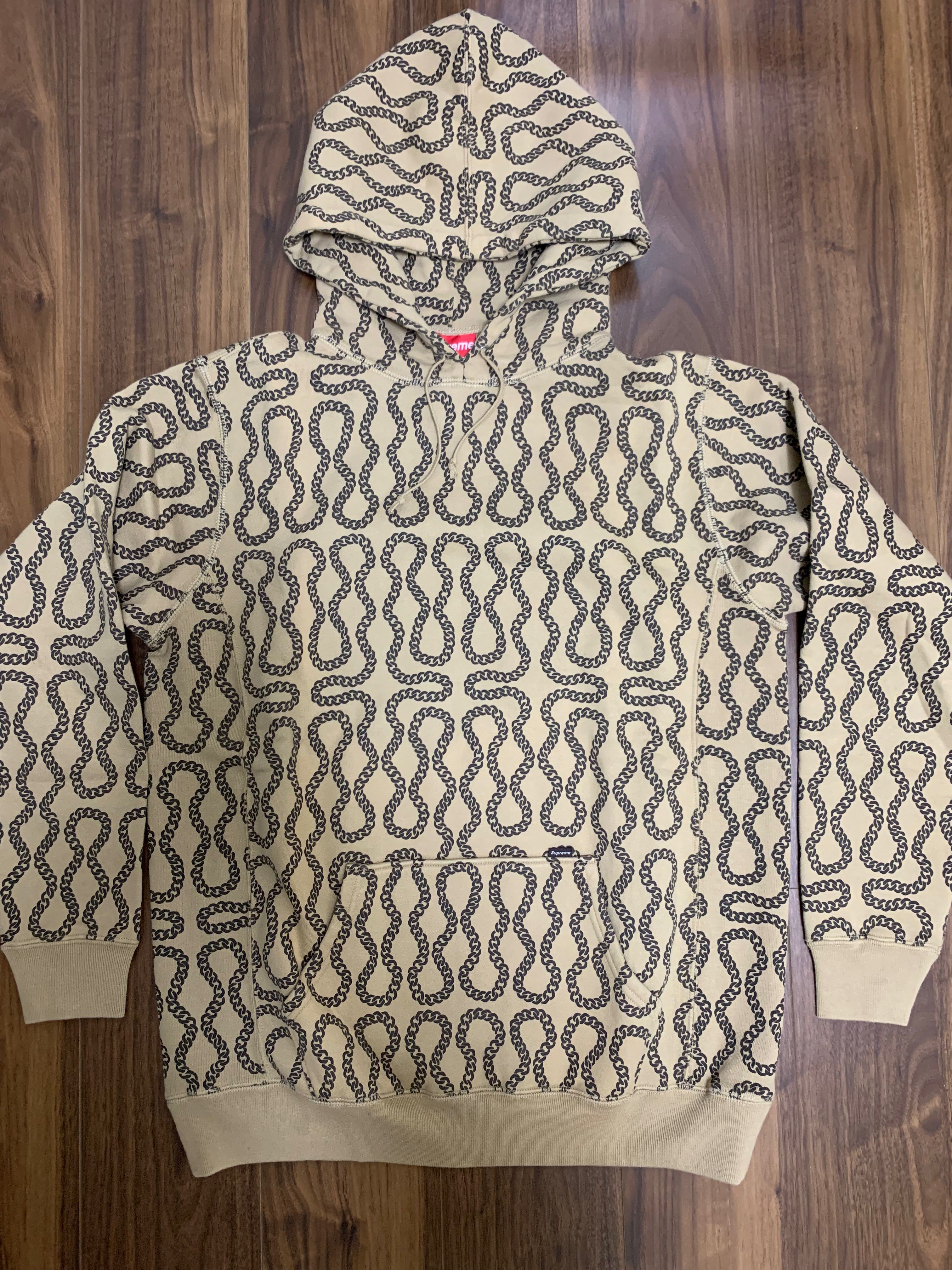 スクイグル柄 パーカー