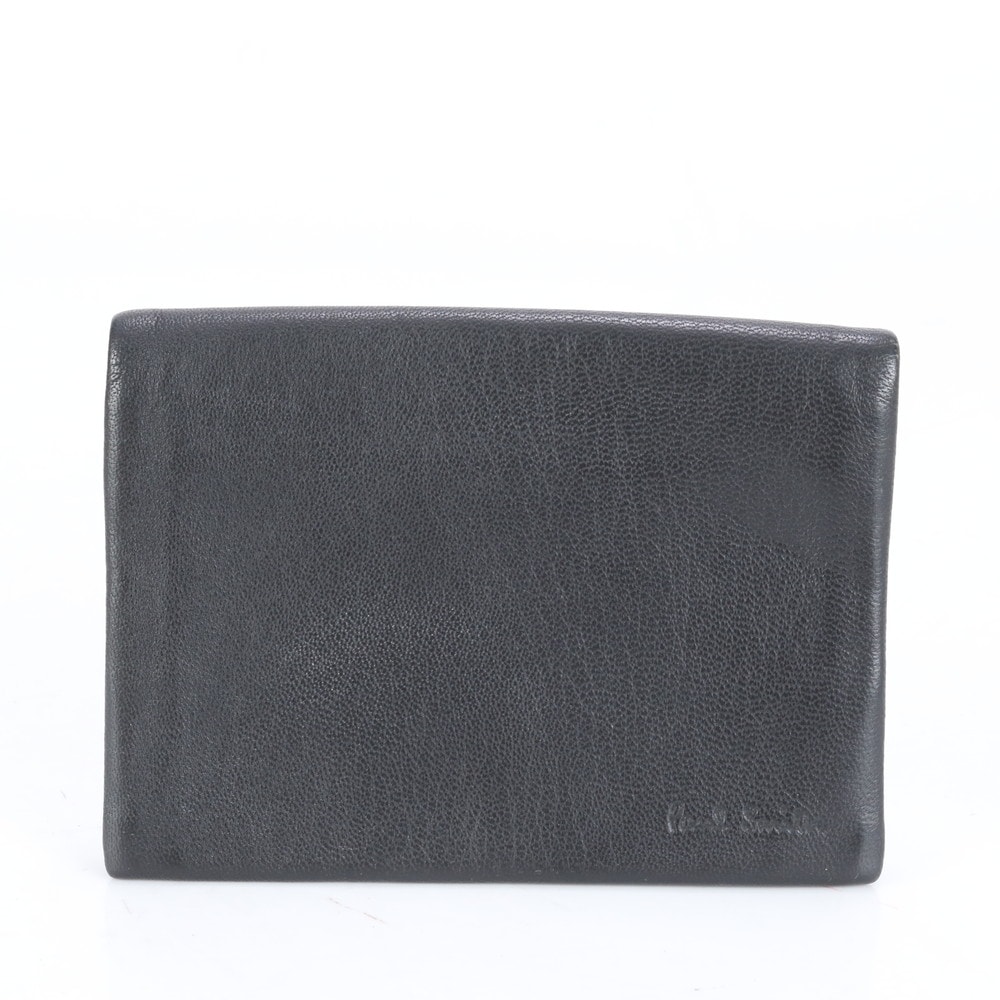 ■極美品 ポールスミス ラム スキン レザーカードケース