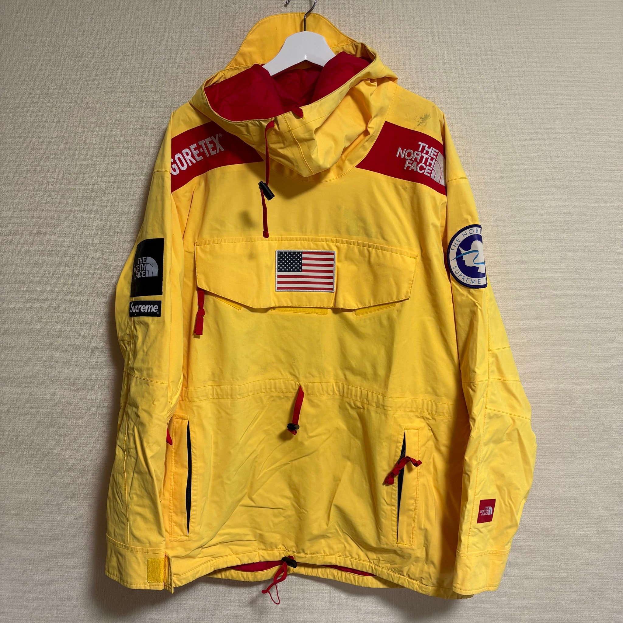 Supreme The North Face Trans Antarctica Expedition Gore-Tex Pullover "Yellow"