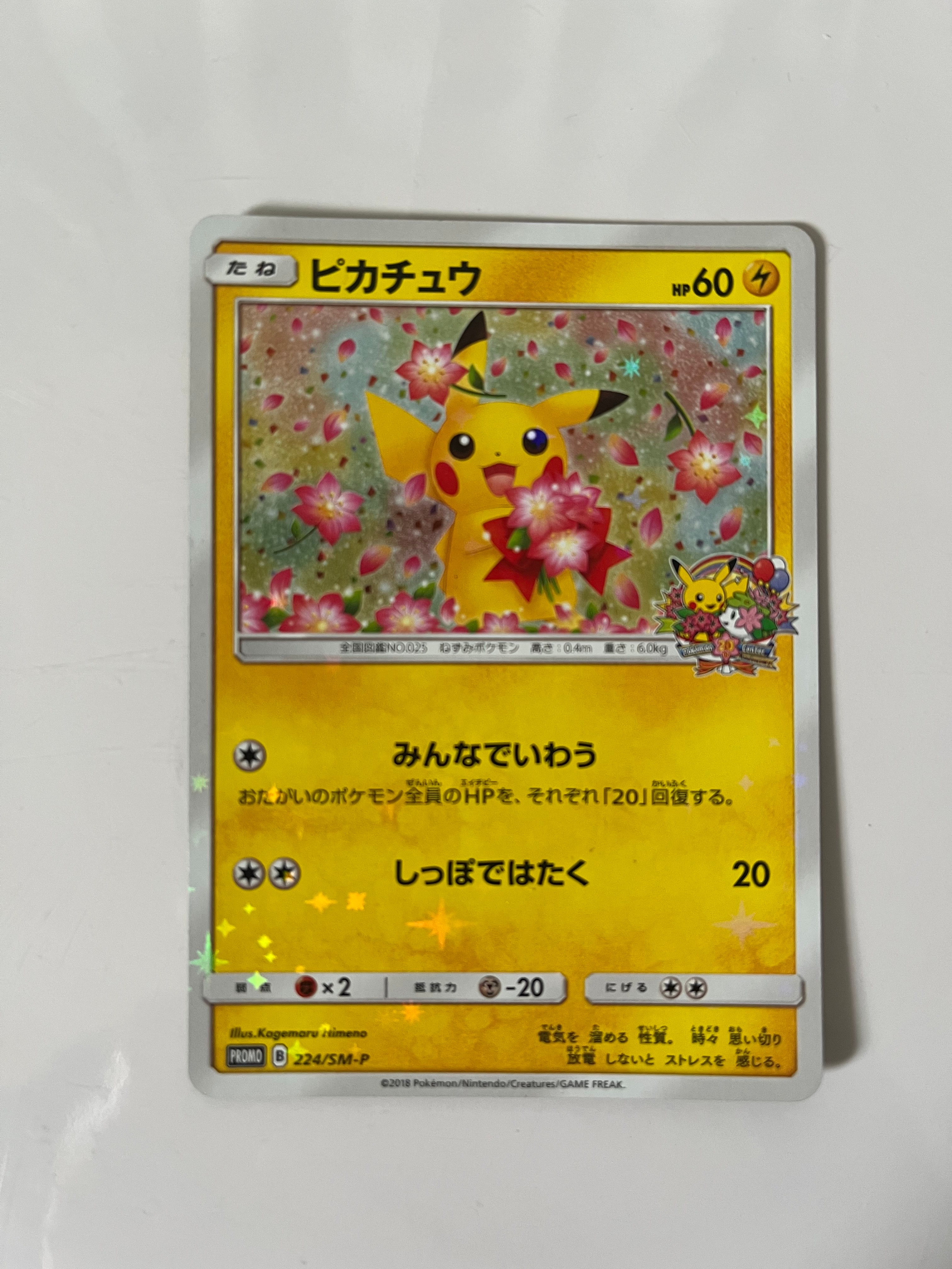 ピカチュウ: プロモ[SM-P 224](プロモーションカード「SM-P」)の新品