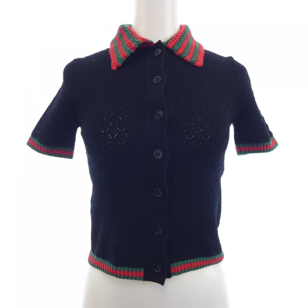 グッチ GUCCI COTTON LACE POLO 792042 XKD3C ポロシャツ