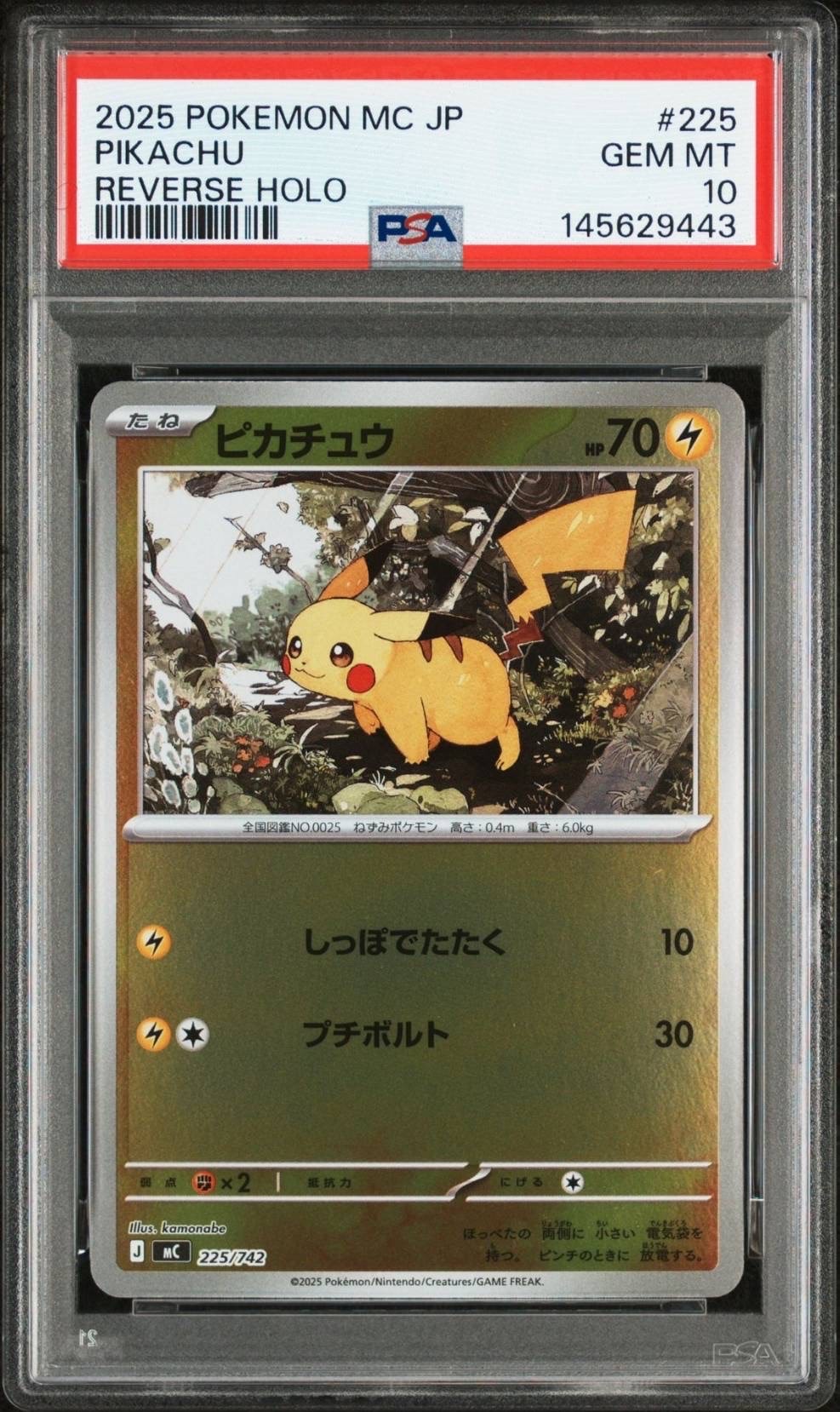 ピカチュウ :ミラー [MC 225/742](スタートデッキ100「バトルコレクション」)