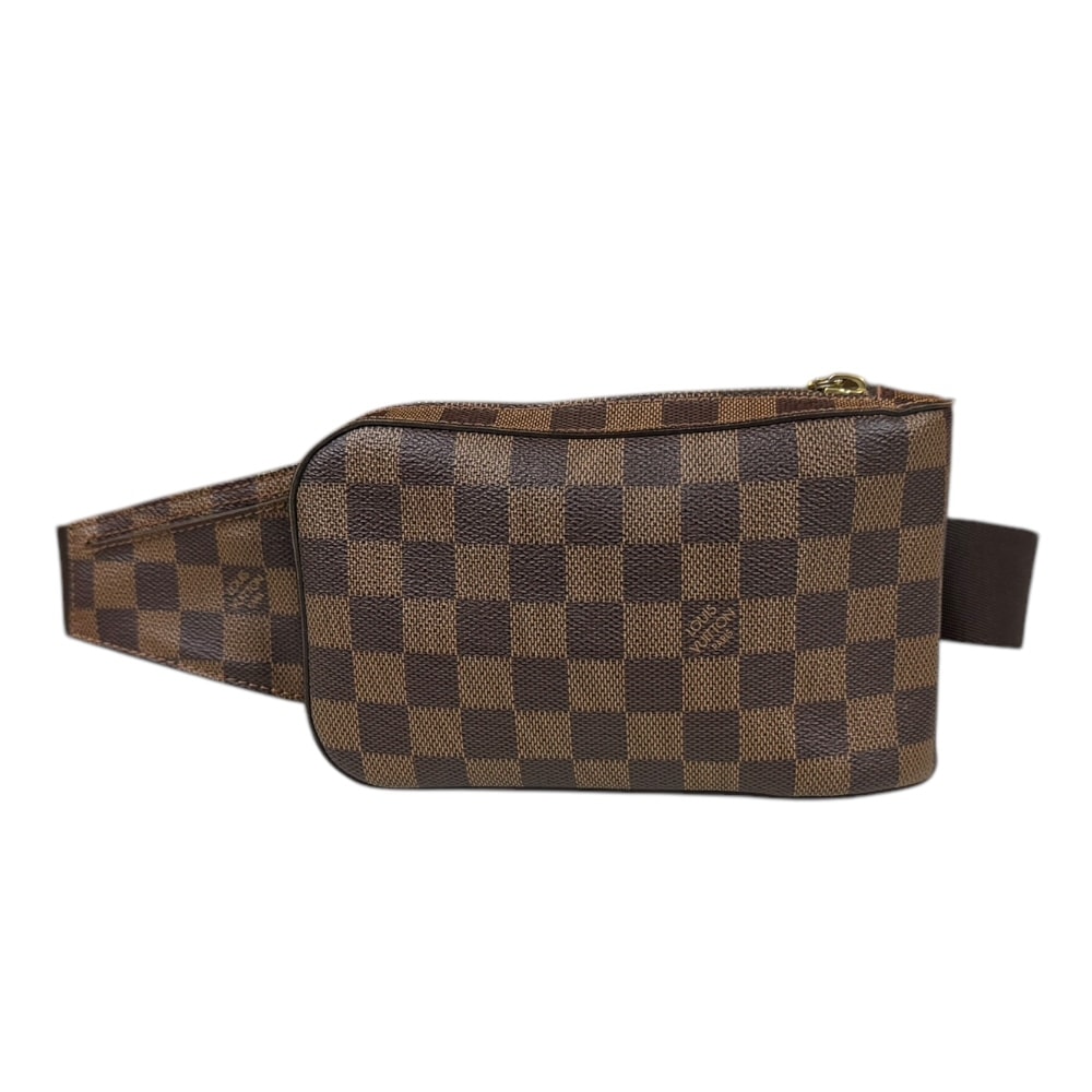 ルイヴィトン ジェロニモス ダミエ ボディバッグ ダミエキャンバス N51994 ブラウン メンズ LOUIS VUITTON 中古