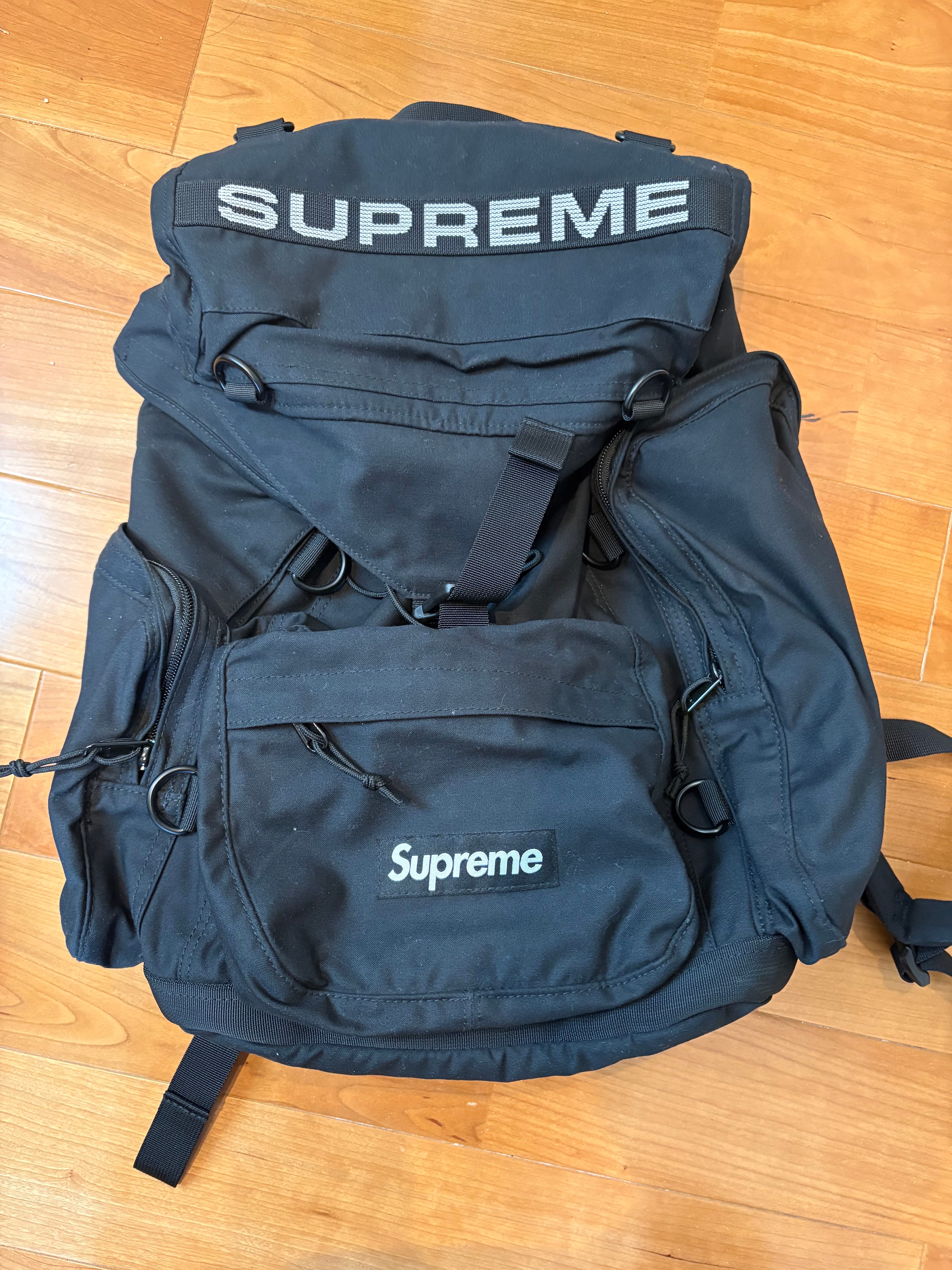 バッグ Supreme 18SS Waist Bag Supreme Waist Bag (SS18) Black - SS18 - US
