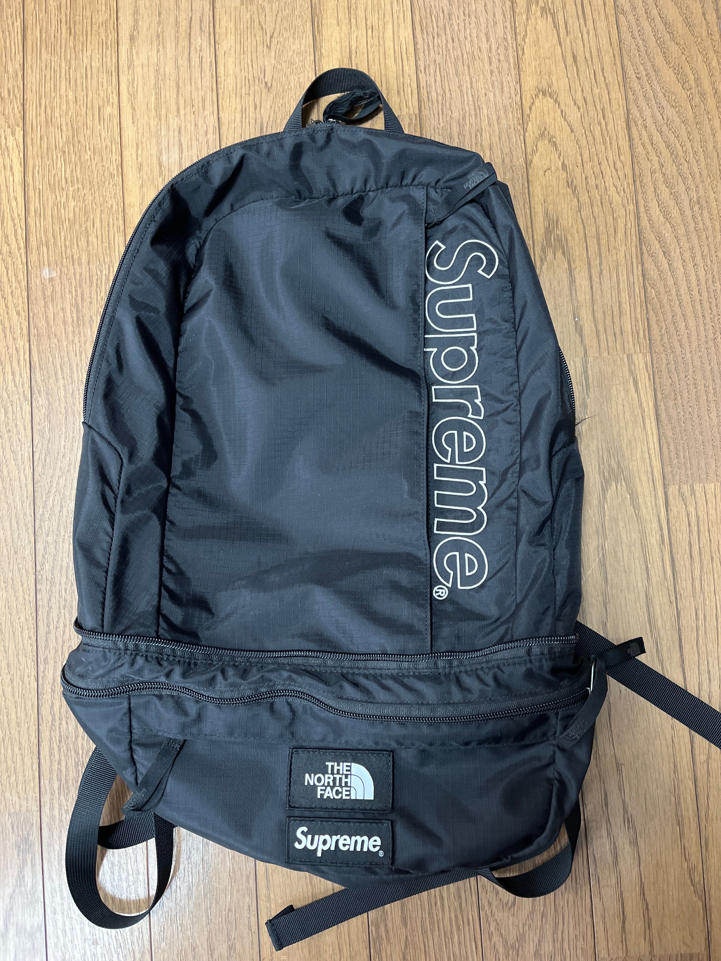 Supreme x The North Face Trekking Convertible Backpack + Waist Bag "Black"