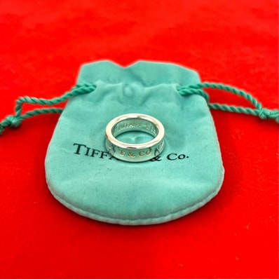TIFFANY&Co. ティファニー ナロー リング シルバー925 リング・指輪 7.5号 シルバー
74007