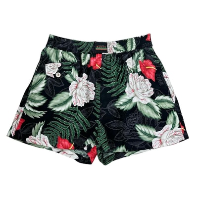 美品 グッチ パンツ グリーン レディース 38 619508