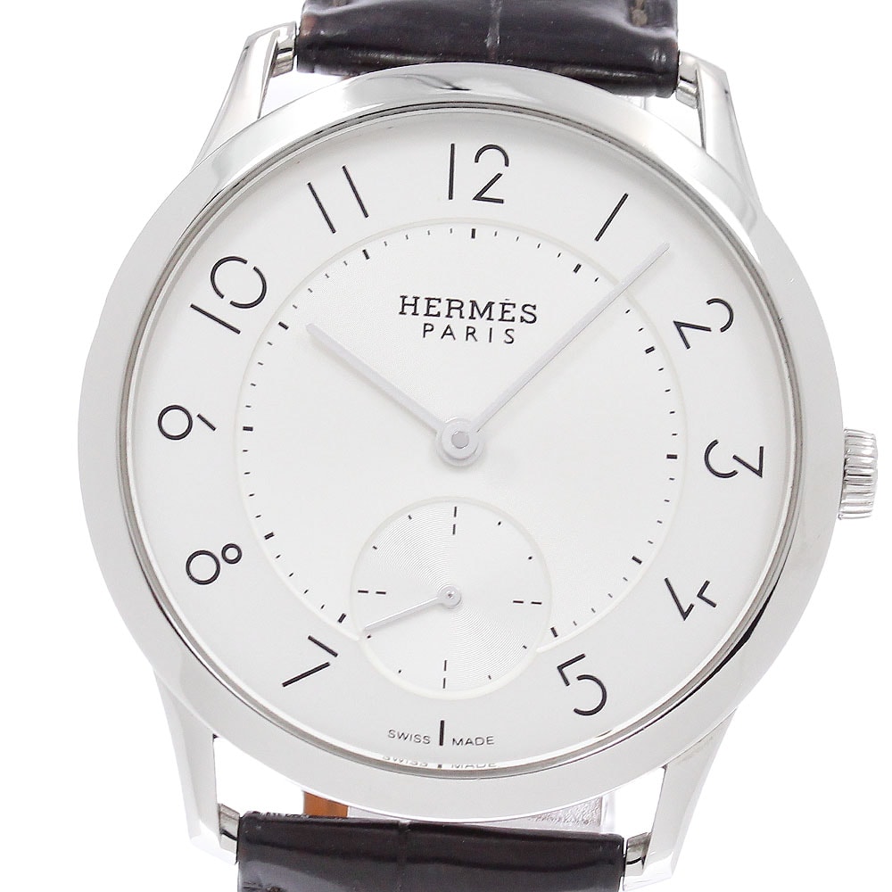 エルメス スリム ドゥ エルメス CA2.810 メンズ 【中古】