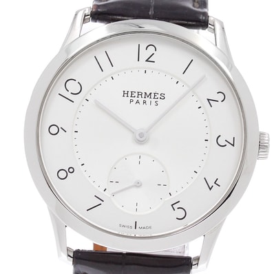 エルメス スリム ドゥ エルメス CA2.810 メンズ 【中古】