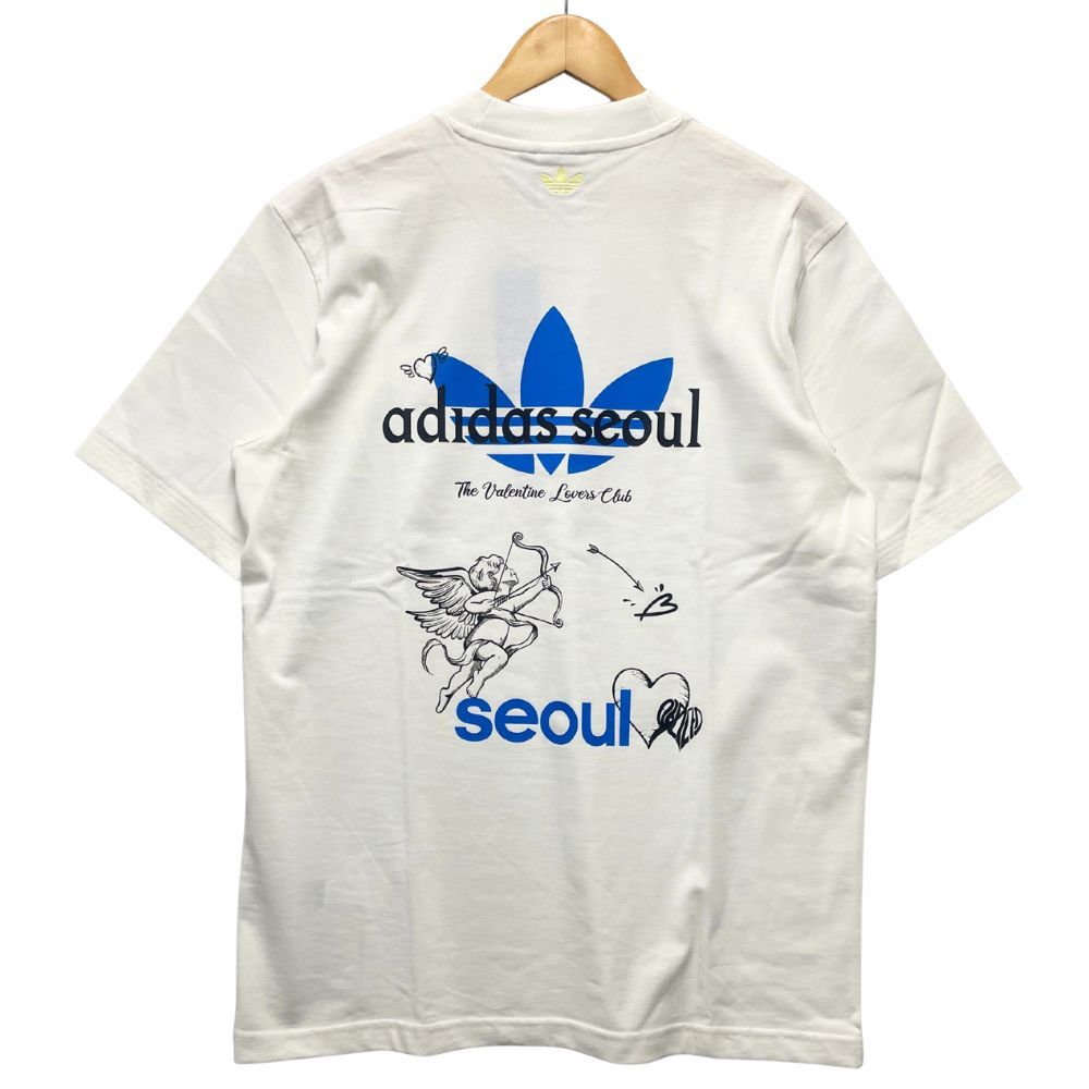 ADIDAS アディダス LABEL GFX TEE 韓国限定 プリント 半袖Tシャツ 51713