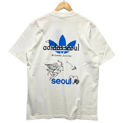 ADIDAS アディダス LABEL GFX TEE 韓国限定 プリント 半袖Tシャツ 51713