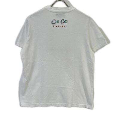シャネル ファレル ウィリアムス Pharrell Williams ビーズロゴ P61052 Tシャツ S