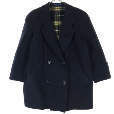 Burberrys バーバリーズ 長袖 ダブルボタン ウール ジャケット 7AP ネイビー C-TK83