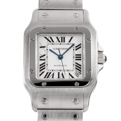 Cartier カルティエ サントスガルベLM W20098D6 ステンレススチール【中古】