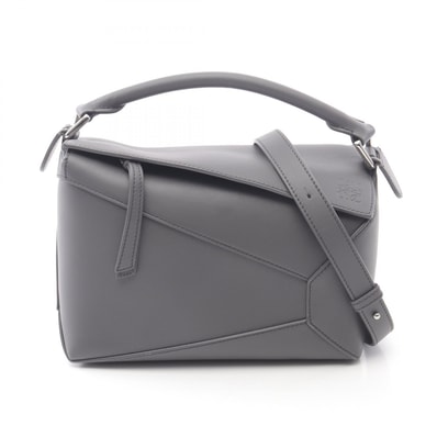 ロエベ LOEWE パズルバッグ エスプレッソスモール 2WAY ハンドバッグ バッグ レザー レディース グレー系 A510P60XAC6862 【新品】