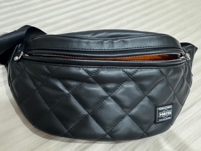PORTER x Lewis Leathers Waist Bag "Black"