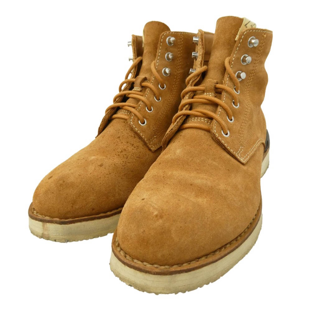 VISVIM ビズビム 0120102002006 VIRGIL BOOTS FOLK ヴァージル スエード ブーツ ライトブラウン系 サイズ表記なし【中古】
