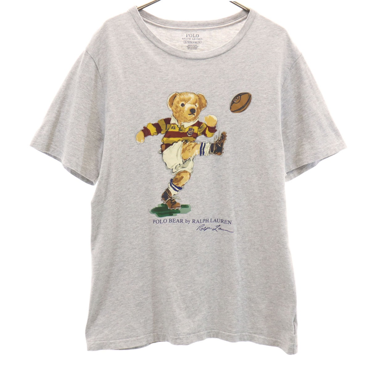 POLO RALPH LAUREN ポロラルフローレン ポロベア 半袖 Tシャツ XL 18-20 グレー