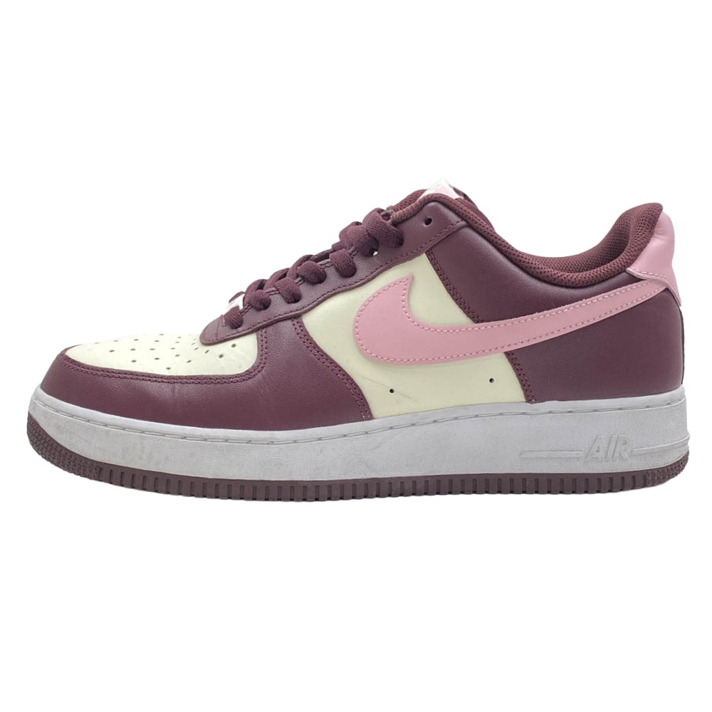 NIKE ナイキ スニーカー FD9925-161 AIR FORCE 1 07 VALENTINE’S DAY 2023 エアフォース1 バレンタインデー ローカット スニーカー エンジ系 ホワイト系 ピンク系 29cm【中古】