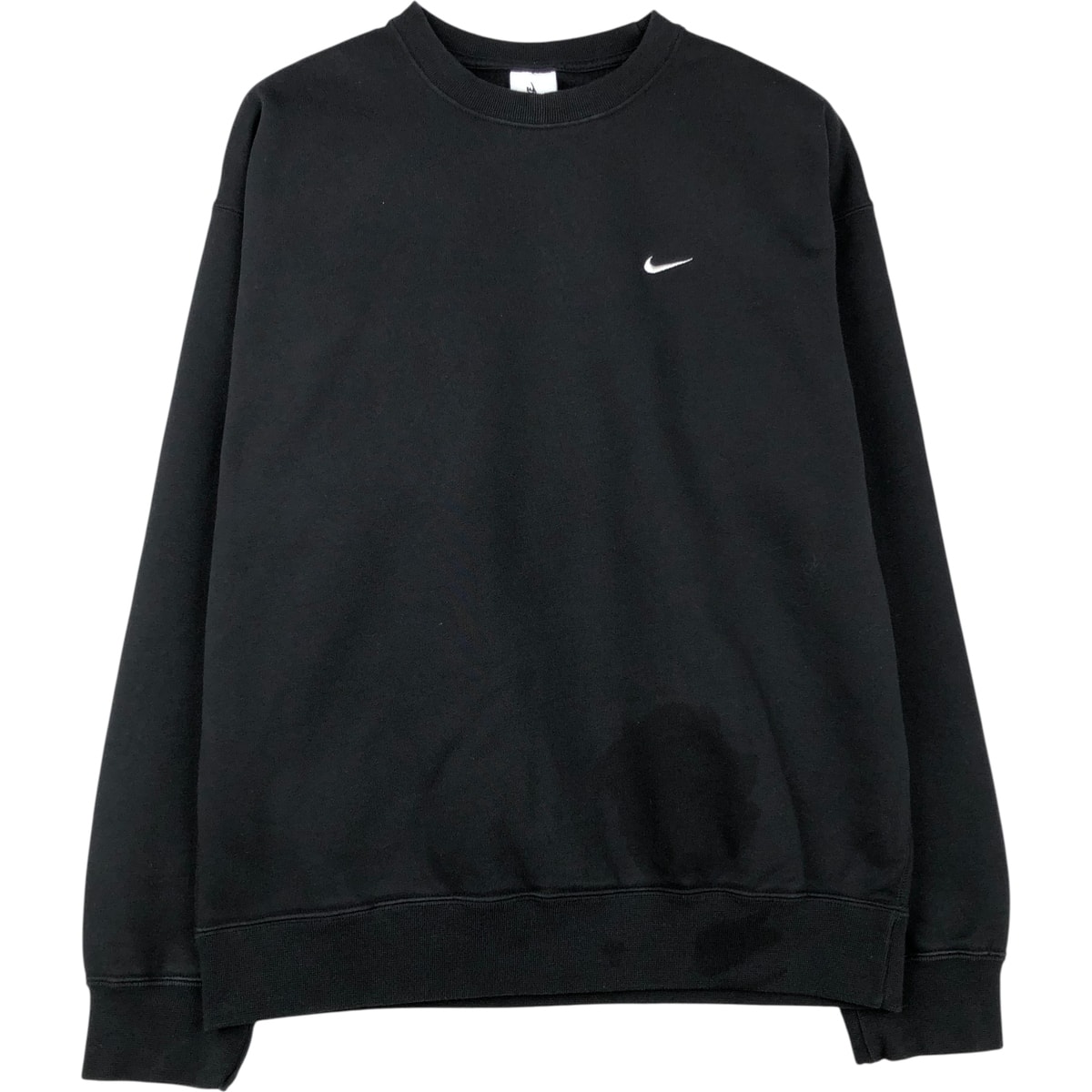 古着 ナイキ NIKE ワンポイントロゴスウェットシャツ トレーナー メンズM相当/eaa614761