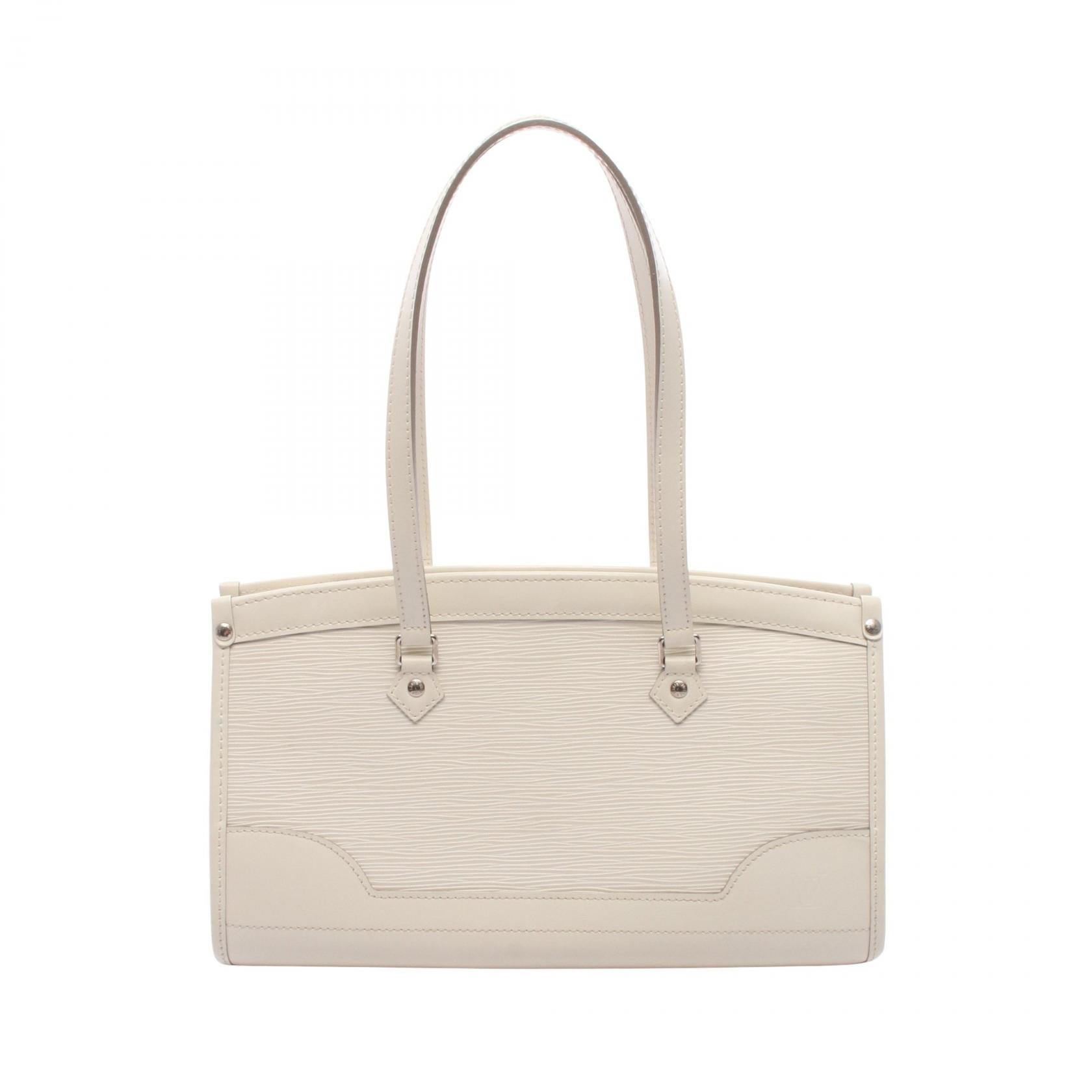 ルイ・ヴィトン LOUIS VUITTON マドレーヌPM ハンドバッグ バッグ レザー エピ イヴォワール レディース ホワイト系 M5933J 【中古】