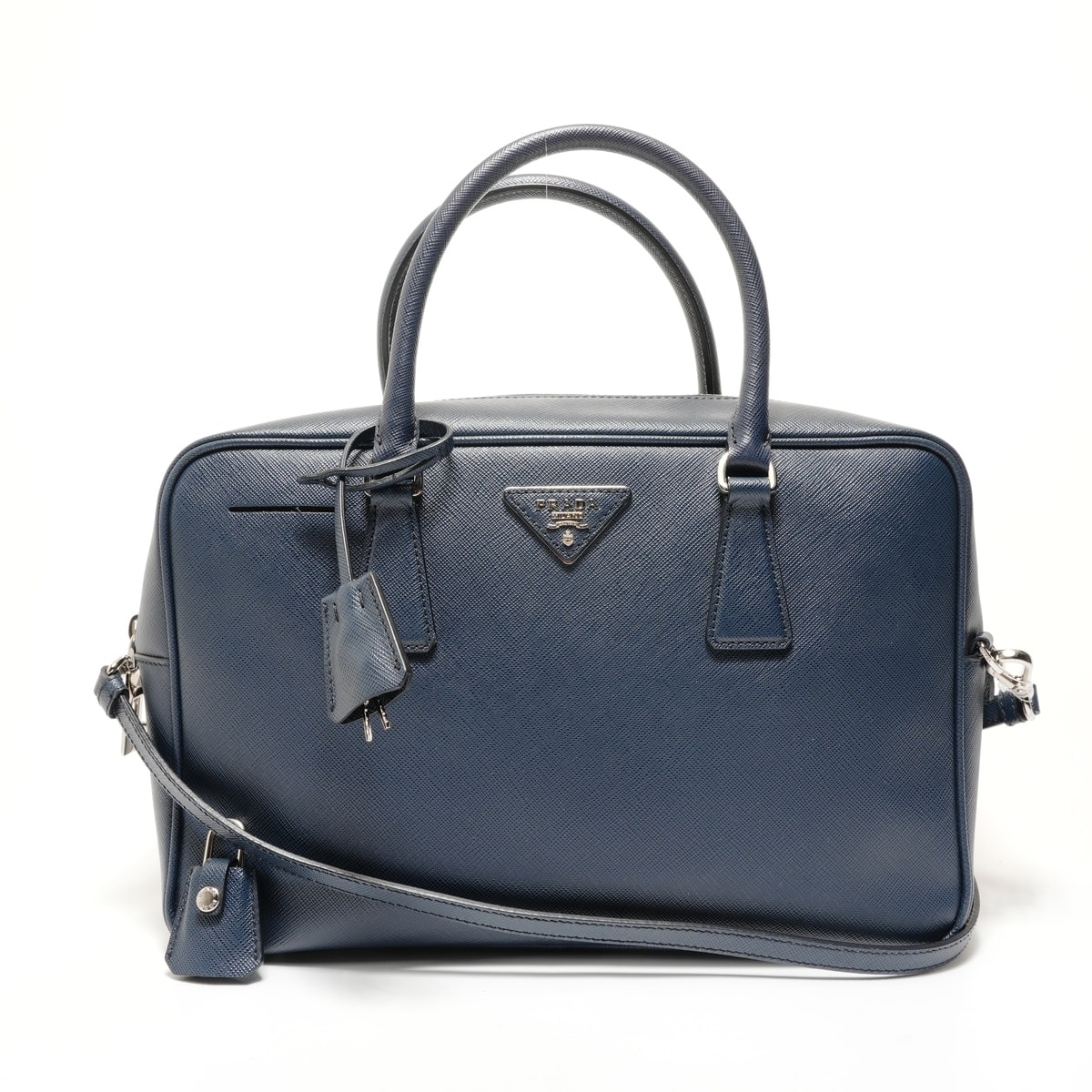 プラダ PRADA サフィアーノ 2WAY 1BB095 ハンドバッグ【中古】