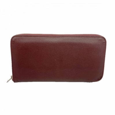 ★最終価格★SALE【6eb0509】エルメス 長財布 アザップロングクラシック スイフト プルーン シルバー金具 T刻印【中古】レディース