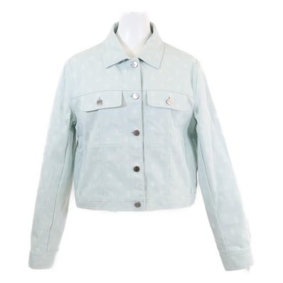 エルメス 【美品/国内正規】4H0215D3 シェーヌダンクル デニムジャケット 44