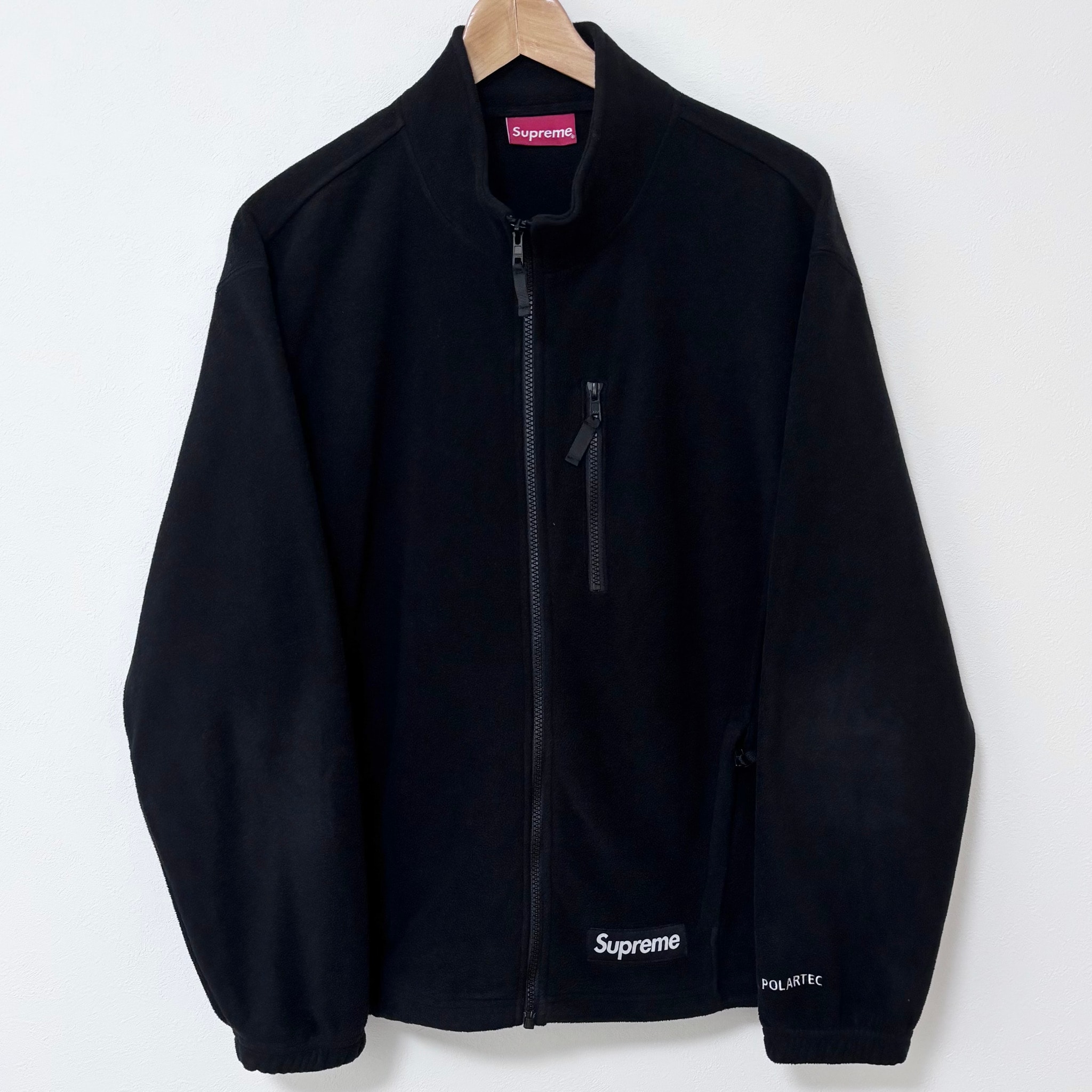 Supreme Polartec Zip Jacket "Black"