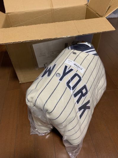 Kith Golden Bear for New York Knicks Varisty Jacket "Sandrift"