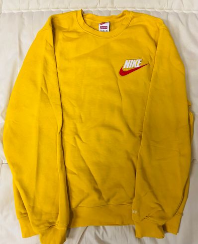 Supreme / NIKE® Crewneck "Mustard"