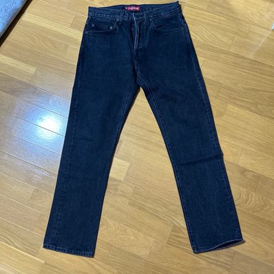 Supreme Stone Washed Black Slim Jean "Black"(21FW)