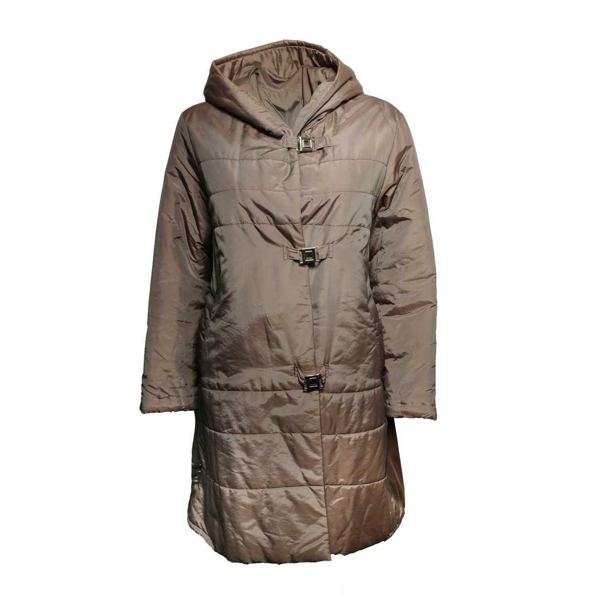 プラダ PRADA ナイロン プラダスポーツ 中綿ダウン コート【中古】