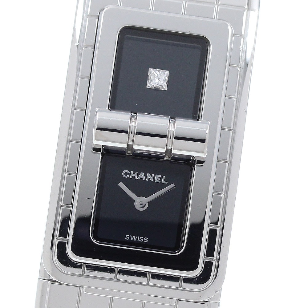 ☆良品  シャネル コード ココ 1Pダイヤ H5144 レディース 【中古】