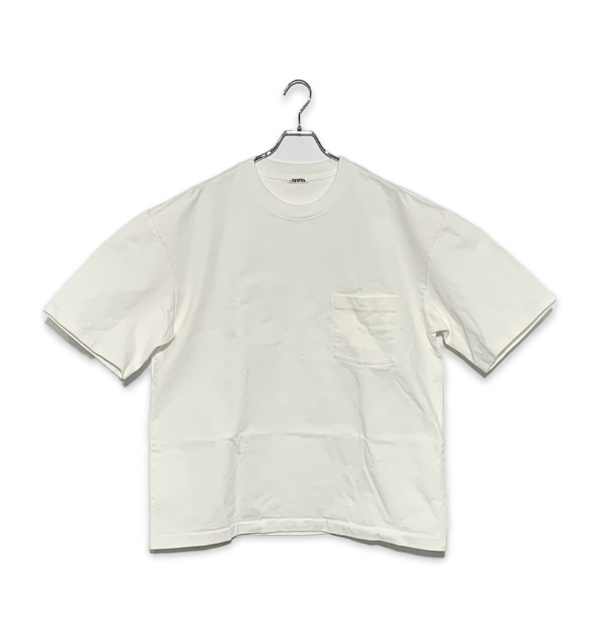 AURALEE Heavy Weight Tee "White"