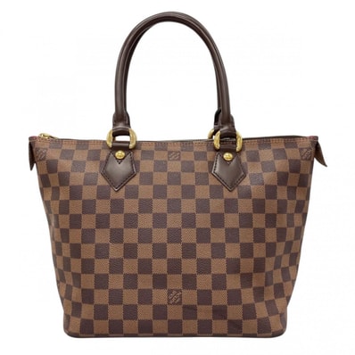 ルイヴィトン サレヤPM ダミエ ハンドバッグ ダミエキャンバス N51183 ブラウン レディース LOUIS VUITTON 中古