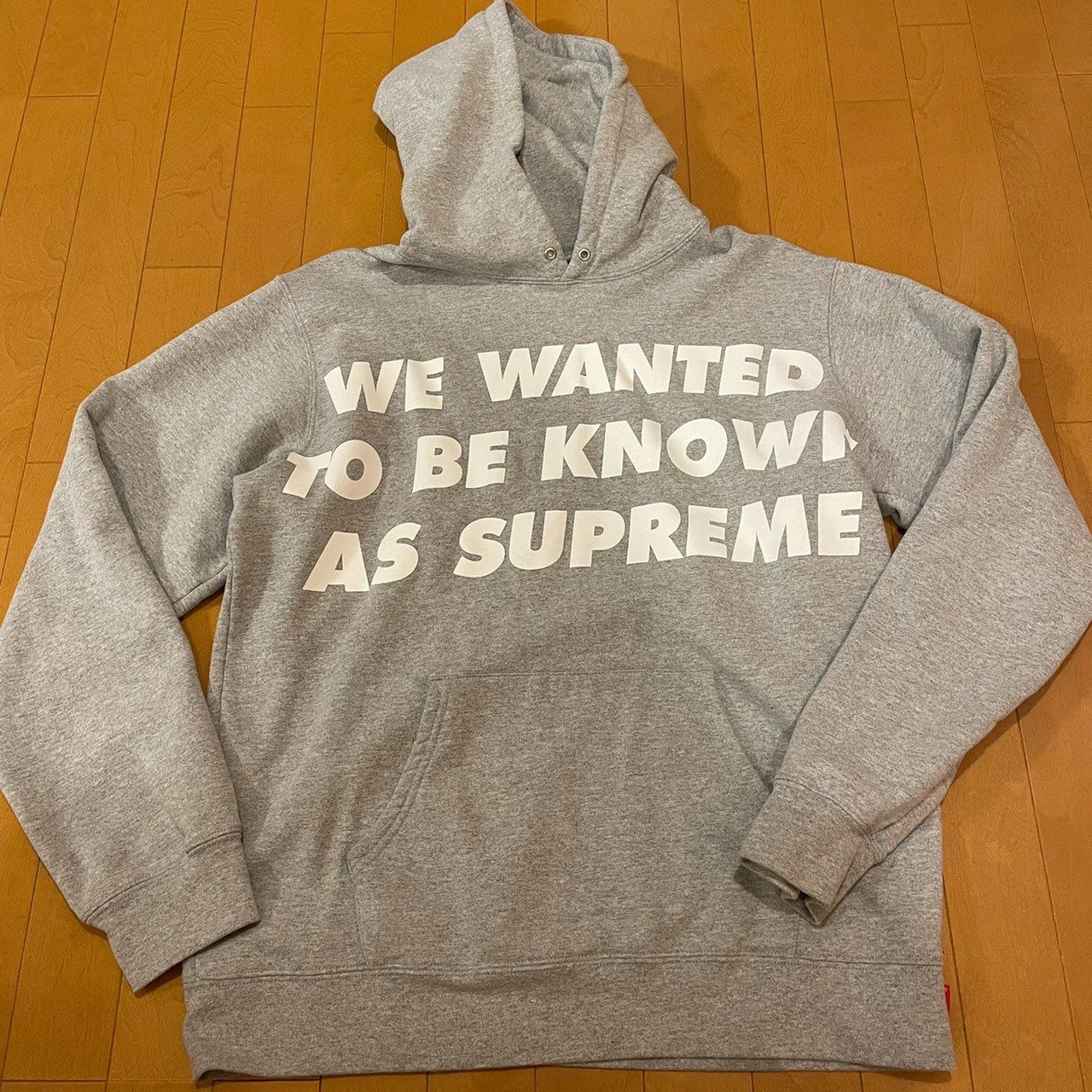 Supreme Known As Hooded Sweatshirt "Grey"