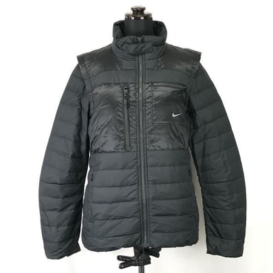 ナイキ/NIKE★75%ダウンジャケット【women’s size -L/黒/black】Jacket/Jumper◆BH121