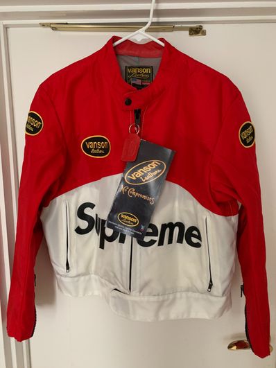Supreme / Vanson Leathers® Cordura® Jacket "Red"